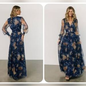 NWOT Baltic Born Layla Tulle Maxi Dress